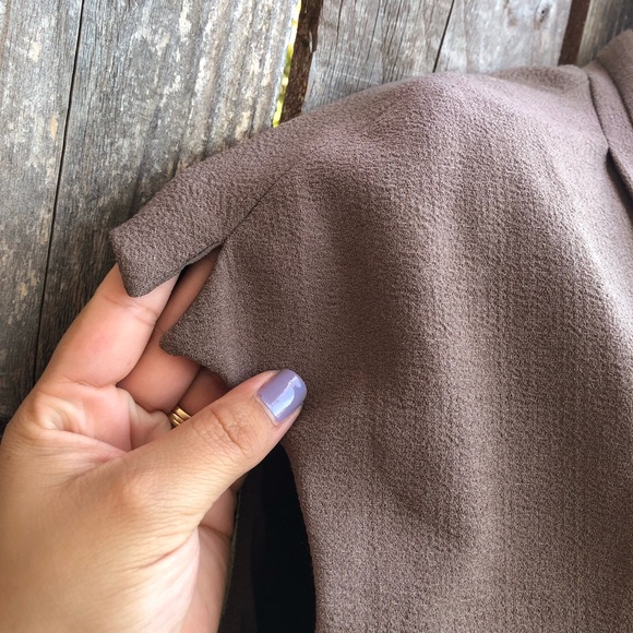 Carmen Marc Valvo • brown shift dress - Picture 5 of 6